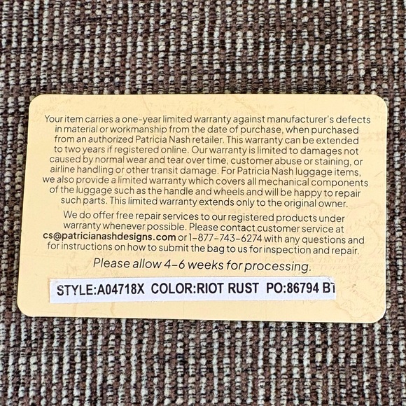 NWT Patricia Nash Nazari Leather Wallet - Picture 8 of 10